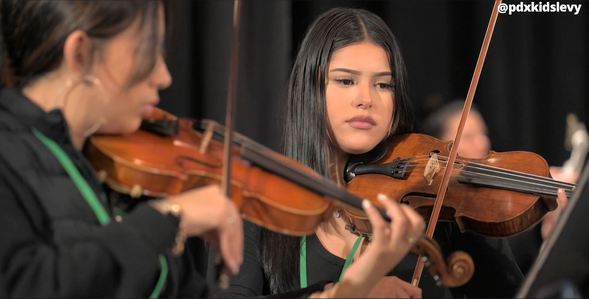 screengrab of BRAVO Youth Orchestras video